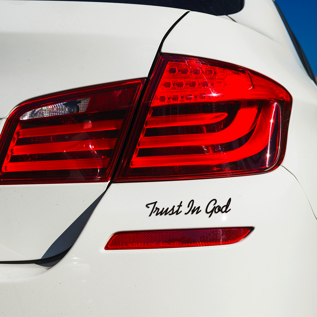 Vinyl Lettering Sticker – Stylish Car, Wall, Laptop & Bottle Decal